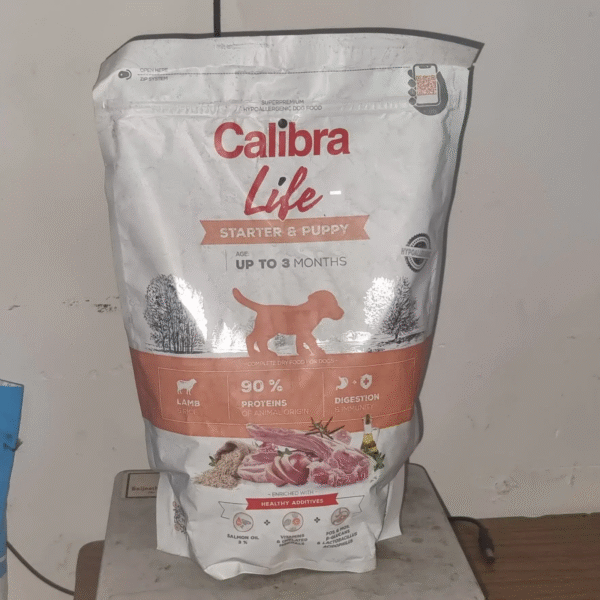 Calibra Life Starter and Puppy Food with Lamb 750 gm