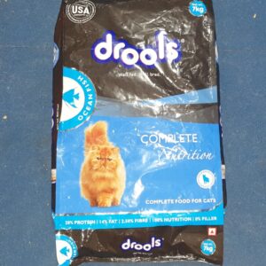 Drools Cat Adult Ocean Fish 7 kg with Cat Litter 10 kg