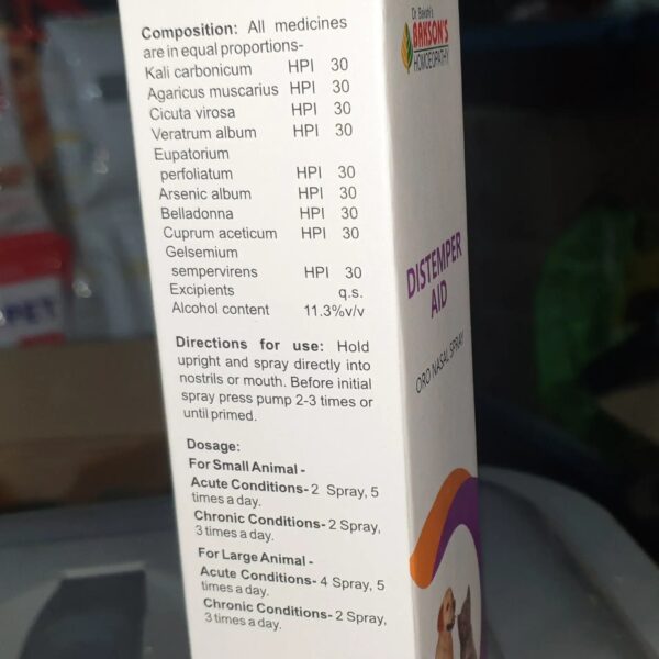 Distemper Oro Nasal Spray 100 ml - Image 3