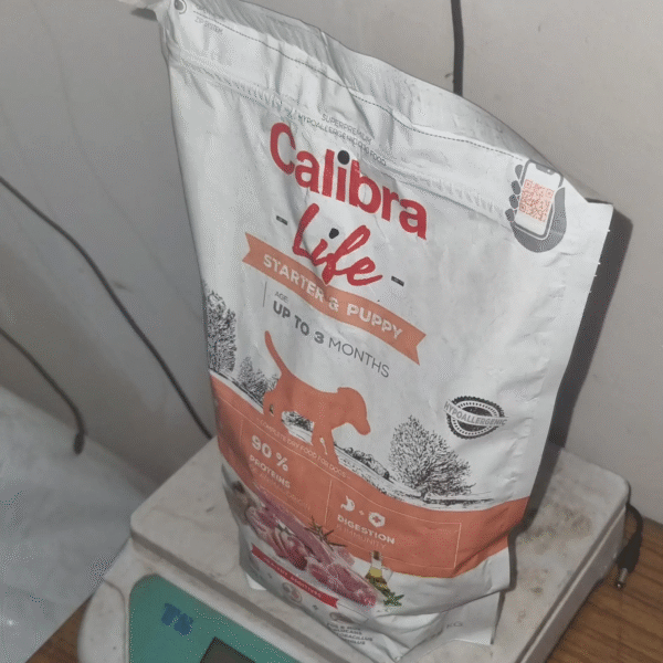 Calibra Life Starter and Puppy Food with Lamb 750 gm - Image 2