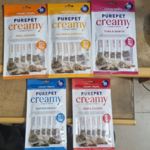 Purepet Creamy Treats 75 gm - Crab and Chicken