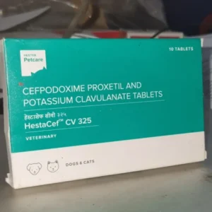 Hestacef Cv 325 Tablet for Cats and Dogs Strip of 10