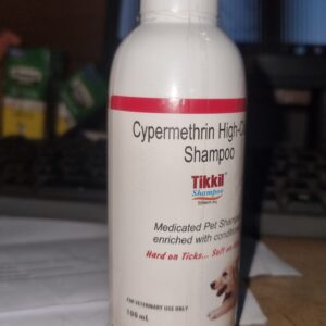 Tikkil Shampoo 100 ml  for Tick and Flea Removal for Dogs