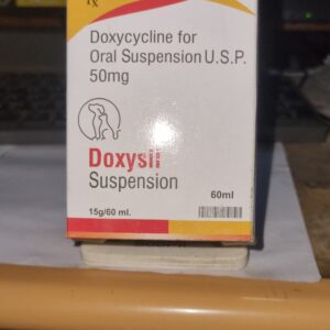 Doxysil Oral Suspension 60 ml Doxycycline 50 mg
