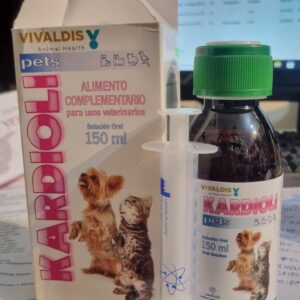 Vivaldis Kardioli Syrup (150ml) Vital Heart & Muscle Support for Pets