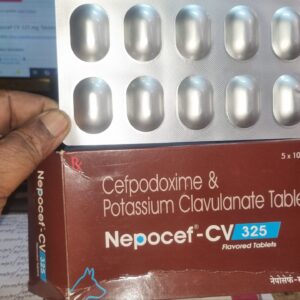 TTK Nepocef CV 325 mg Tablets (10 Count) - Veterinary Pet Health
