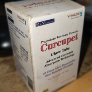 Vivaldis Curcupet 30 Tablets - High Bioavailability Curcumin for Pets