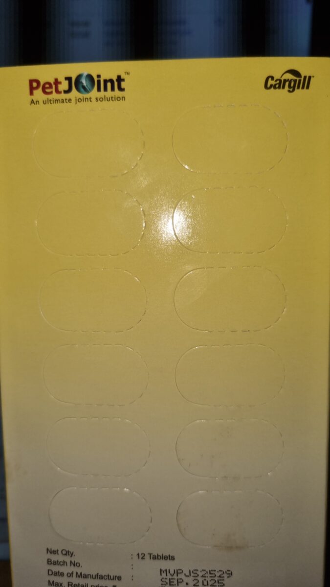 Cargill PetJoint Tablet (12 Tabs) - Advanced Joint Support - Image 2