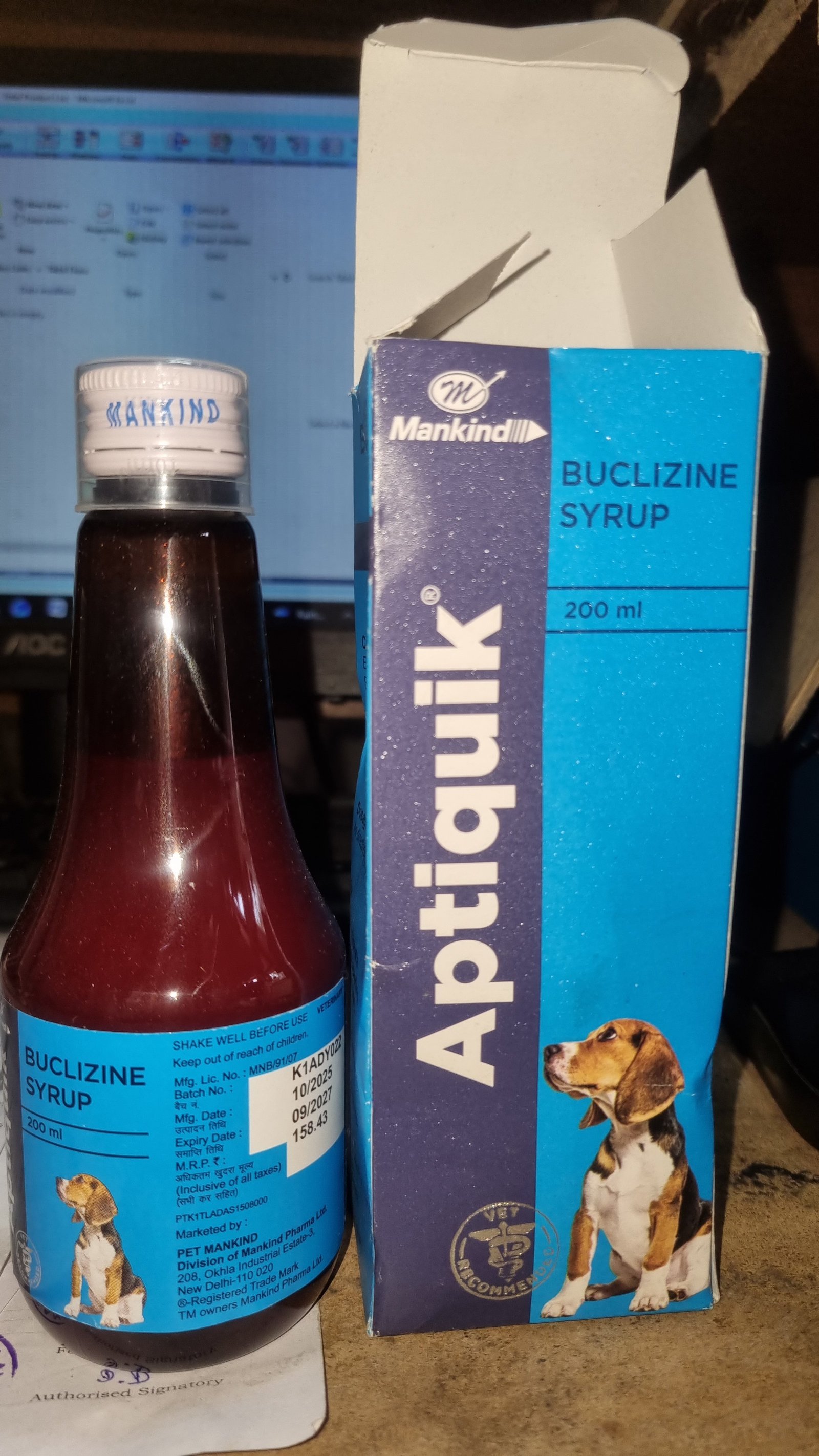 Pet Mankind Aptiquik Syrup Feed Supplement for Dogs 200 ml - Image 3