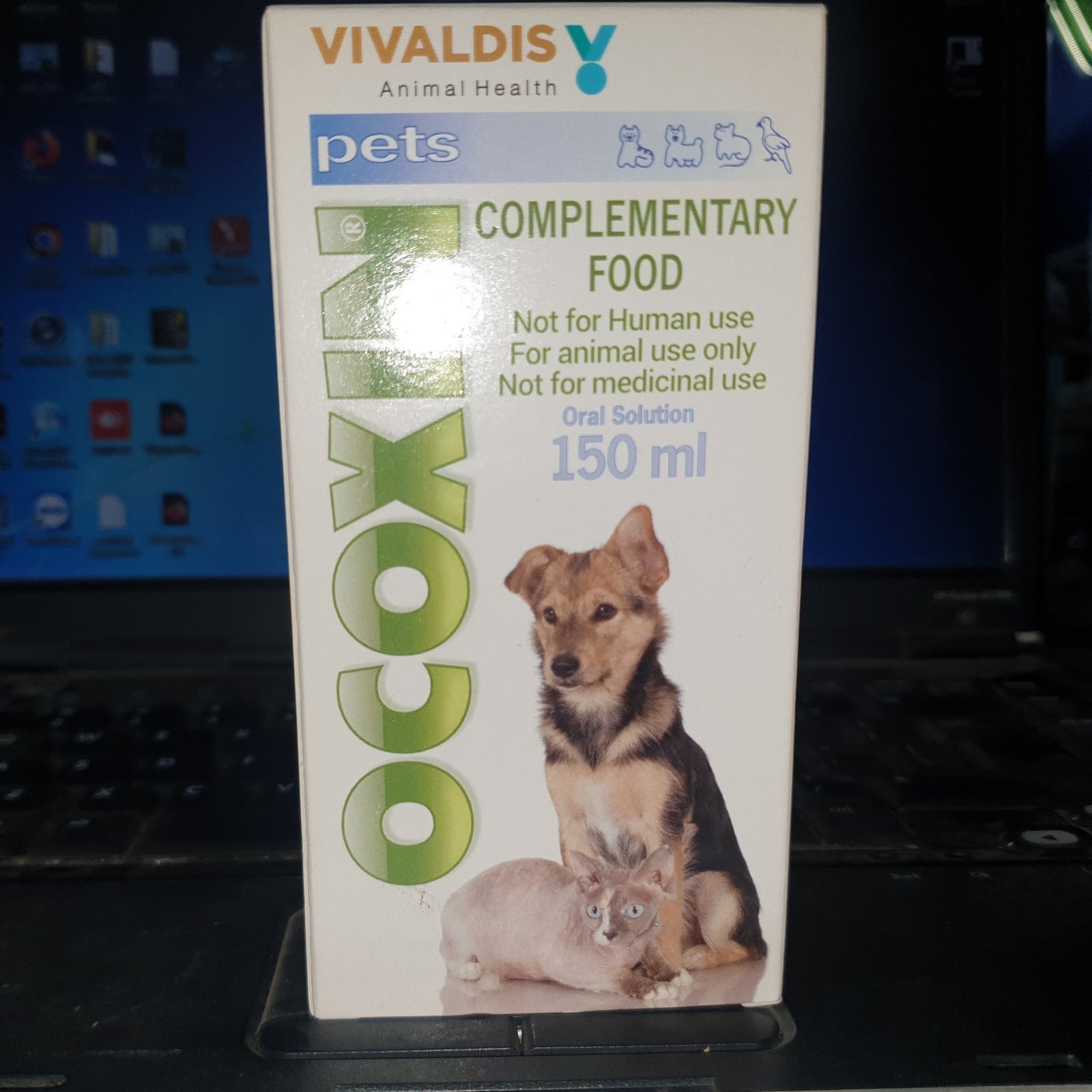 Vivaldis Ocoxin Pet Syrup 150ml - Advanced Antioxidant & Vitality Support for Dogs & Cats