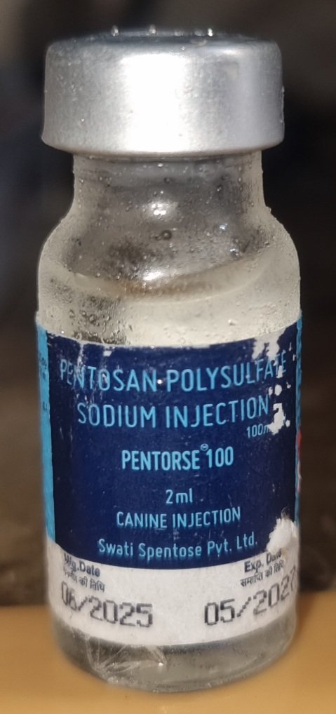 Vetina Pentorse 100 mg Joint Support Injection for Dogs - 2 ml Vial - Image 2