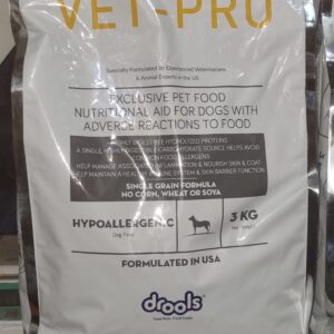 Drools Vetpro Hypoallergenic 3 kg Prescription Diet for Dogs