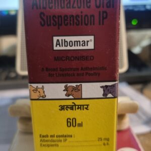 Albomar Syrup 60 ml Deworming Suspension for Various Animals