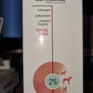 Vetoquinol Dermichlor Spray 100ml - Skin & Coat Care for Dogs & Cats