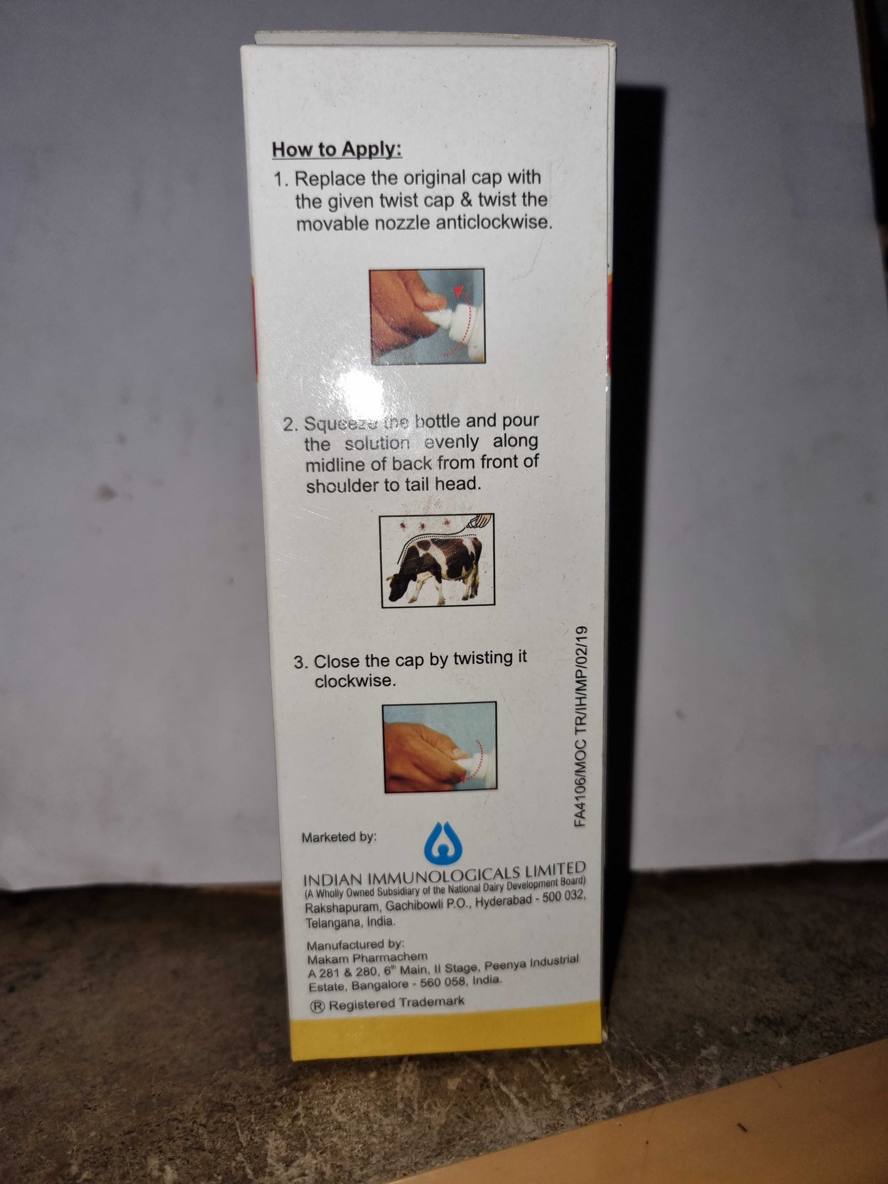 Tikkil Power 100 ml for Tick and Flea Removal of Cattle - Image 2