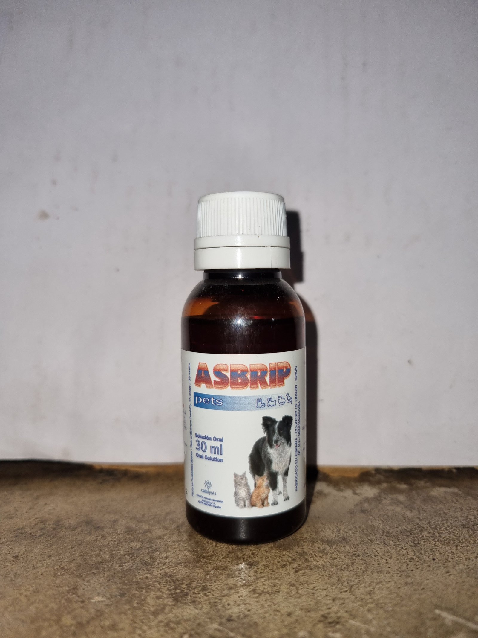 Vivaldis Asbrip Syrup for Cats and Dogs 30 ml
