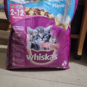 Nov 25 Best Before Whiskas Junior Kitten Food Mother and Kitten Ocean Fish 3 kg