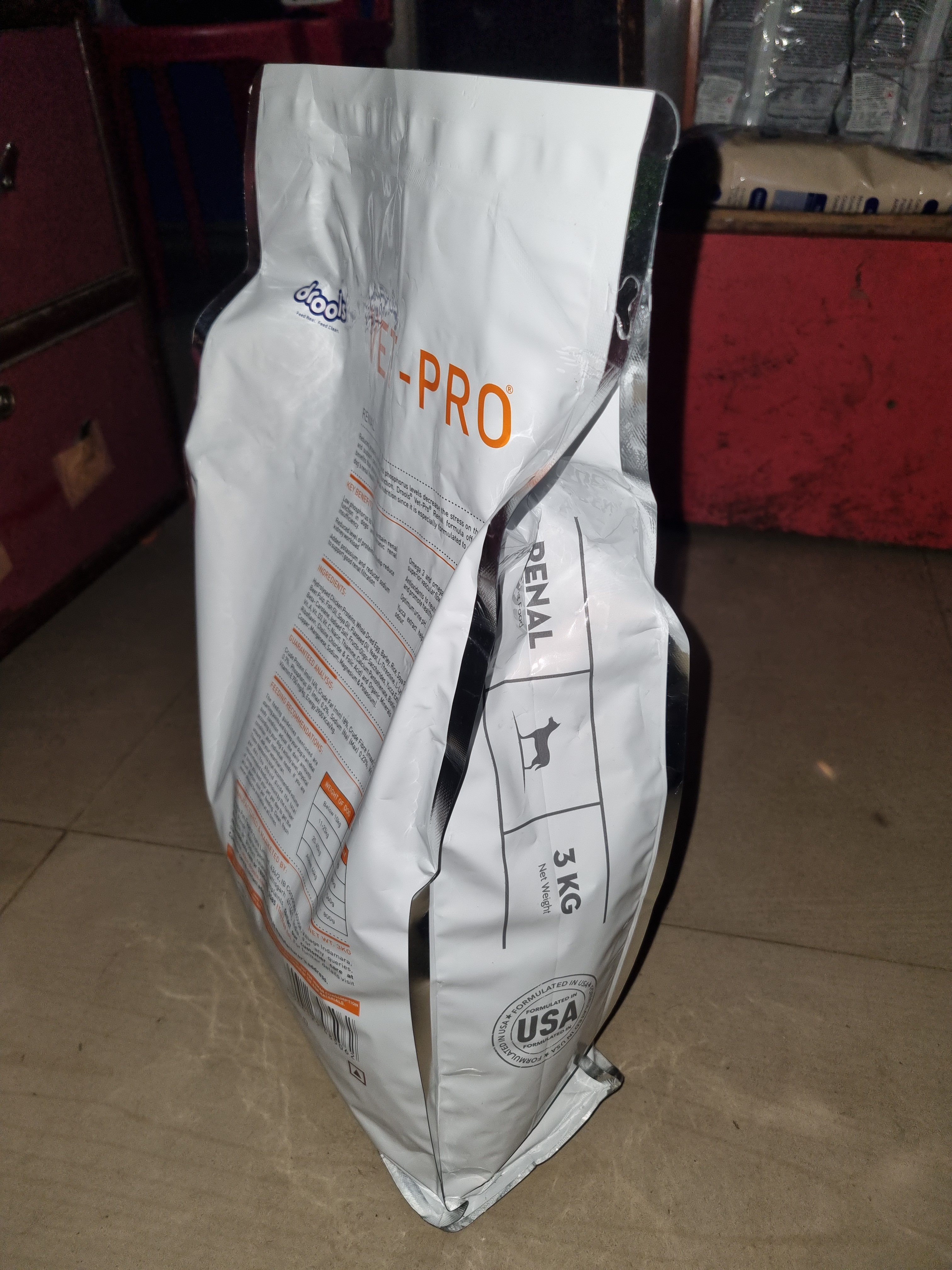 Drools Vetpro Renal 3 kg Prescription Diet for Dogs - Image 3