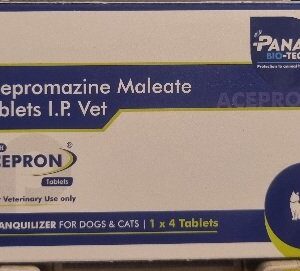 Pooch Acepron Strip of 4 Tablets for Cats and Dogs