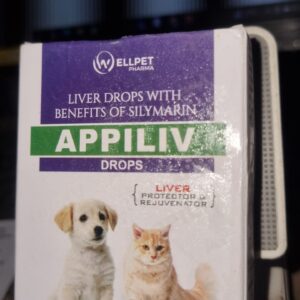 Wellpet Pharma Appiliv Drops 30 ml for Puppies Kittens and Birds