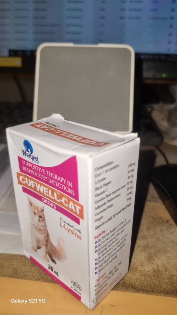 Cufwell Cat Drops 30 ml - Image 3
