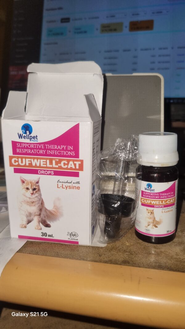 Cufwell Cat Drops 30 ml - Image 4