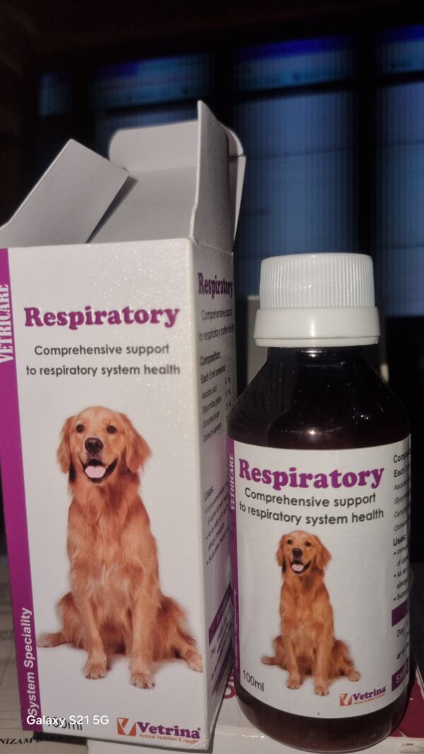 Vetricare Respiratory 100 ml for Dogs - Image 4