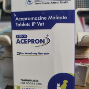 Pooch Acepron Strip of 10 Tablets for Cats and Dogs