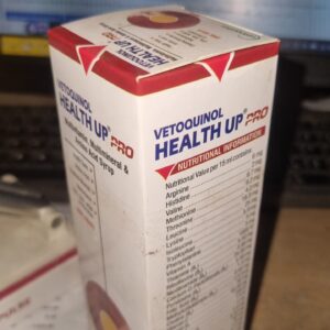 Vetoquinol Health Up Pro 200ml | Multivitamin & Amino Acid Syrup for Pets