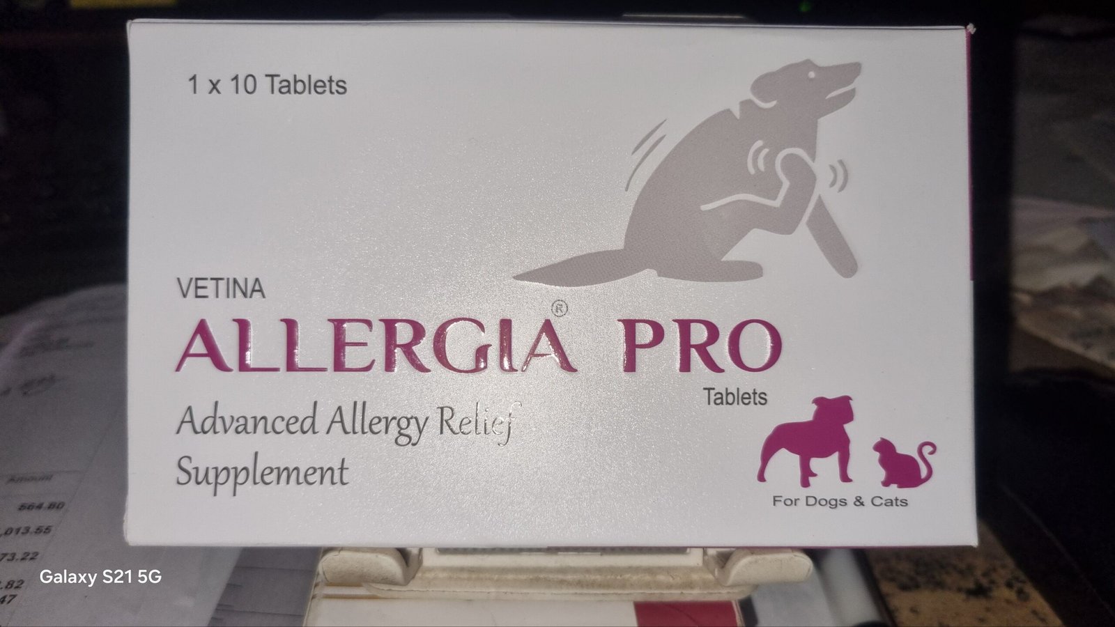 Vetina Allergia Pro Tablet for Cats & Dogs Pack of 10