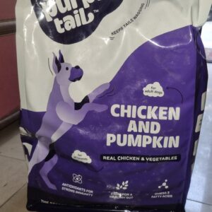 Purple Tail Chicken and Pumpkin Dry Food for Adult Dog 3 Kg