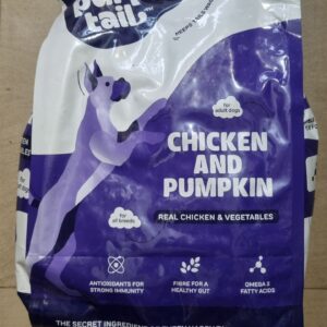 Purple Tail Chicken and Pumpkin Dry Food for Adult Dog 1.2 Kg