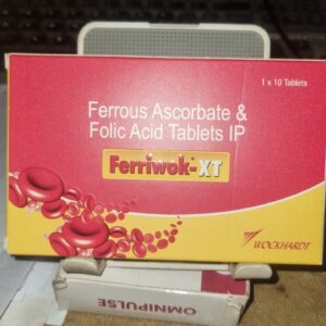 Wockhardt Ferriwok XT Tablet for Effective Anaemia Care of Dogs | Iron Tablets Strip of 10