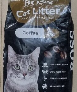 Boss Cat Litter Bentonite Sand 5 Litre with Coffee Flavour