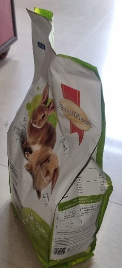 SmartHeart Rabbit Adult Food Apple Flavour - 1kg | High Fiber & Nutrient-Rich