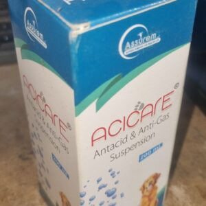 Acicare Antacid and Anti Gas Suspension 200 ml for Cats and Dogs