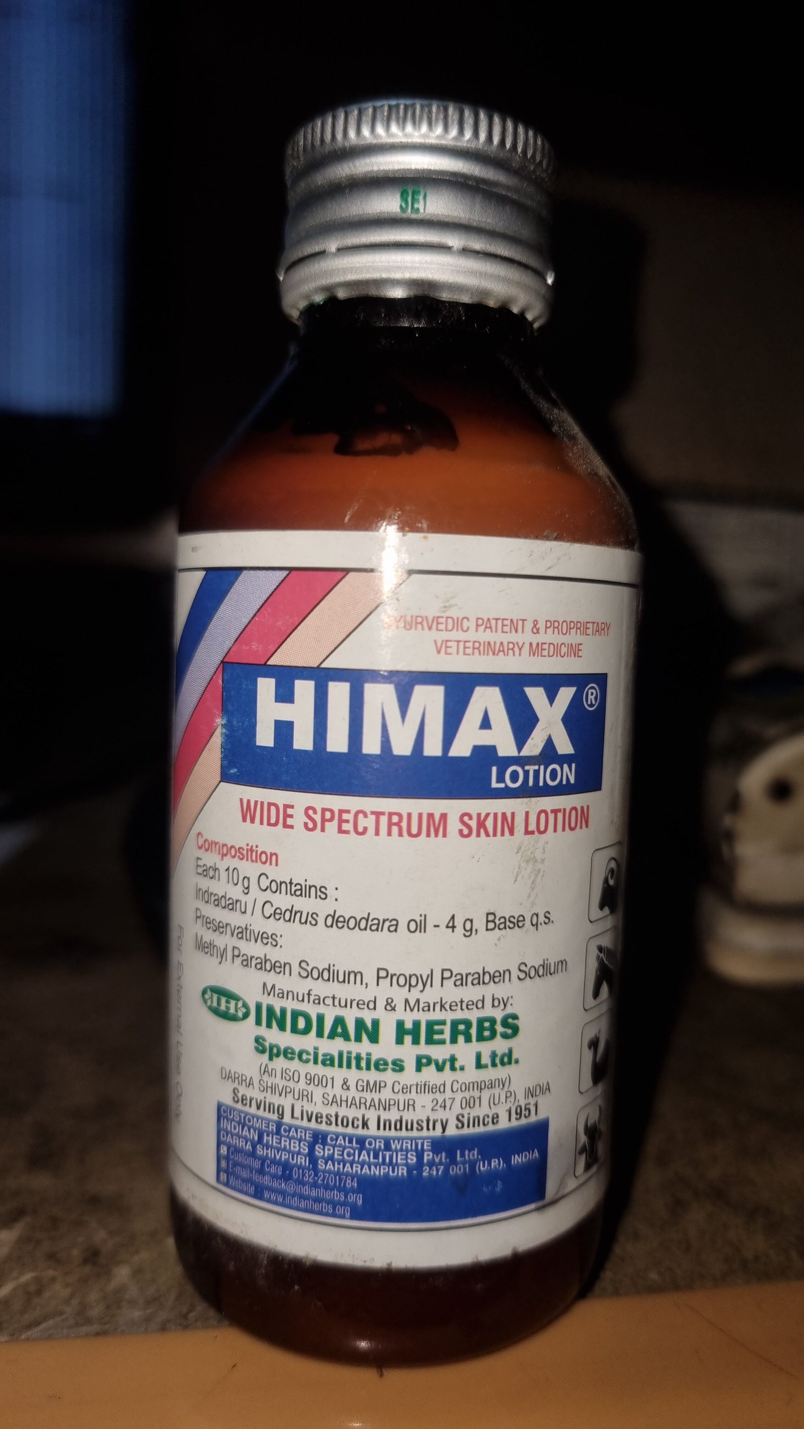 Himax Lotion 100 ml Wide Spectrum Skin Lotion - Image 4