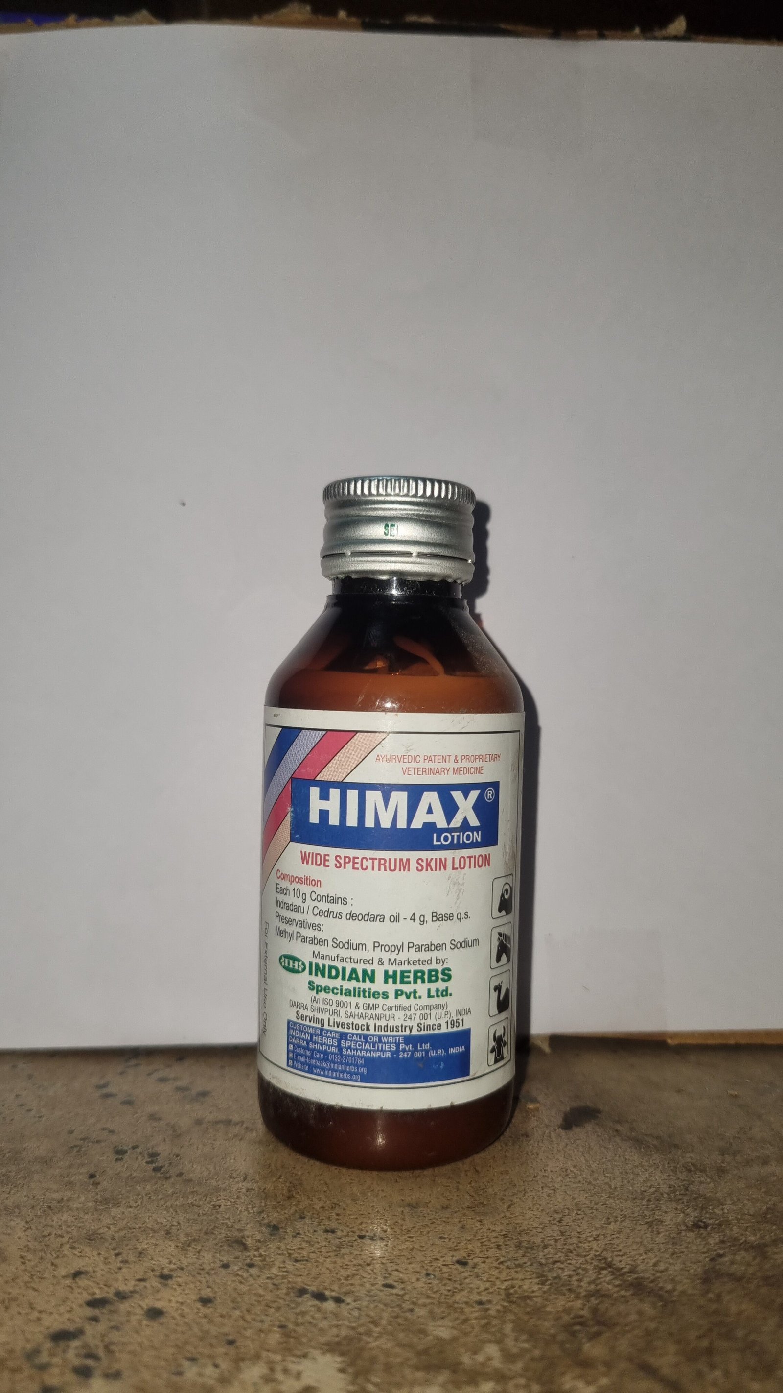 Himax Lotion 100 ml Wide Spectrum Skin Lotion
