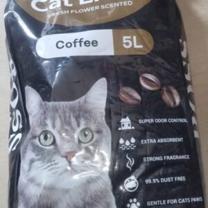Boss Cat Litter Bentonite Sand 5 Litre in 2 Flavours - Coffee