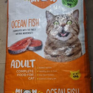 Miow Miow Cat Adult Dry Food Ocean Fish 6 kg