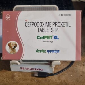 Intas Cefpet XL 200mg Veterinary Tablets (Strip of 10) | Pet Healthcare