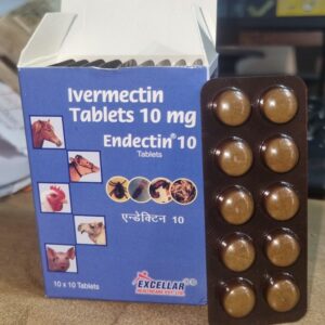 Endectin 10 Tablet Strip of 10 Ivermectin 10 mg