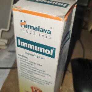 Immunol Syrup 100 ml Immunity Booster Immunomodulator Anti Infective and Phagocytosis Enhancer for Cats and Dogs