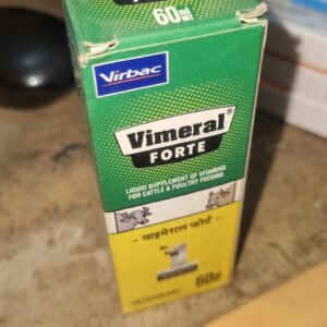 Vimeral Forte 60 ml | Liquid Vitamin Supplement for Cattle & Poultry