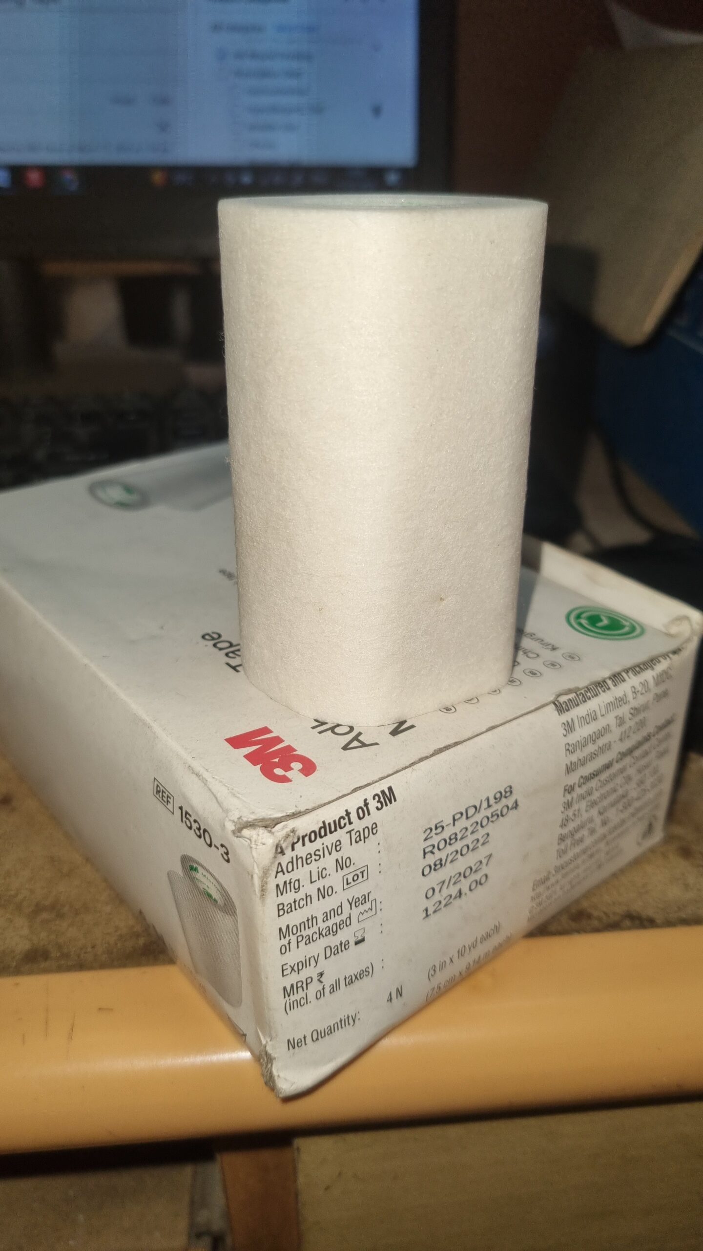 3M Micropore Tape 3" x 10yd ? Breathable Pet Wound Dressing Tape - Image 3