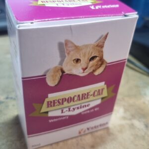 Respocare-Cat Drops 30ml | L-Lysine Respiratory Support for Cats