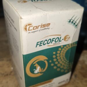 Corise Fecofol-Z Tablet: Zinc & GLA-Enriched Pet Feed Supplement for Dog & Cat