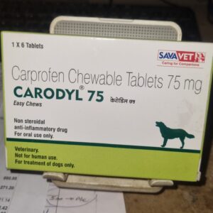 Savavet Carodyl 75mg for Dogs (6 Tablets) - Joint Pain Care & Comfort