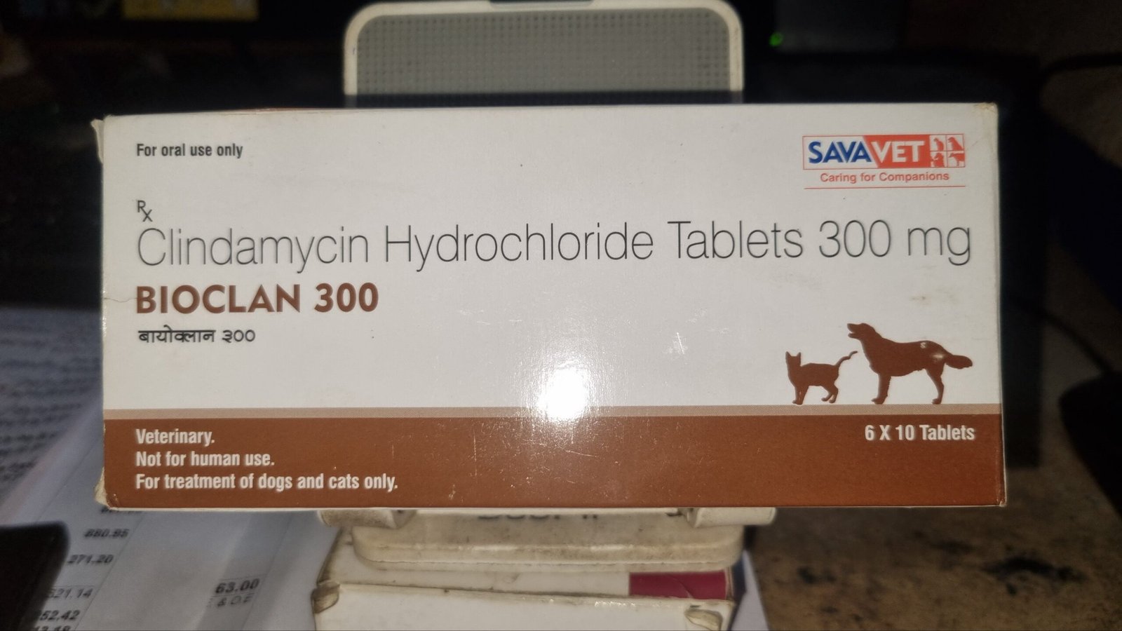 Savavet Bioclan 300 mg Tablets for Dogs & Cats (Strip of 10)