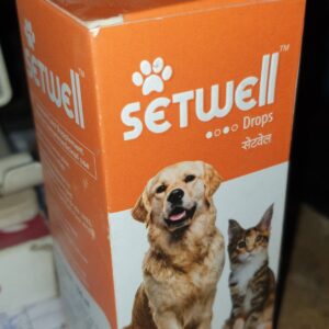 Vetrina Setwell Drops 100ml | Herbal Wellness Support for Pets & Birds